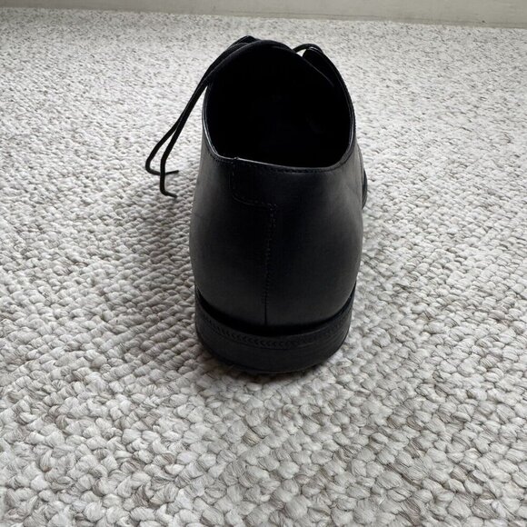 Cole Haan Mens Air Adams Black Dress Oxford Apron Toe Derby C09438 Size 12 M - Picture 10 of 16